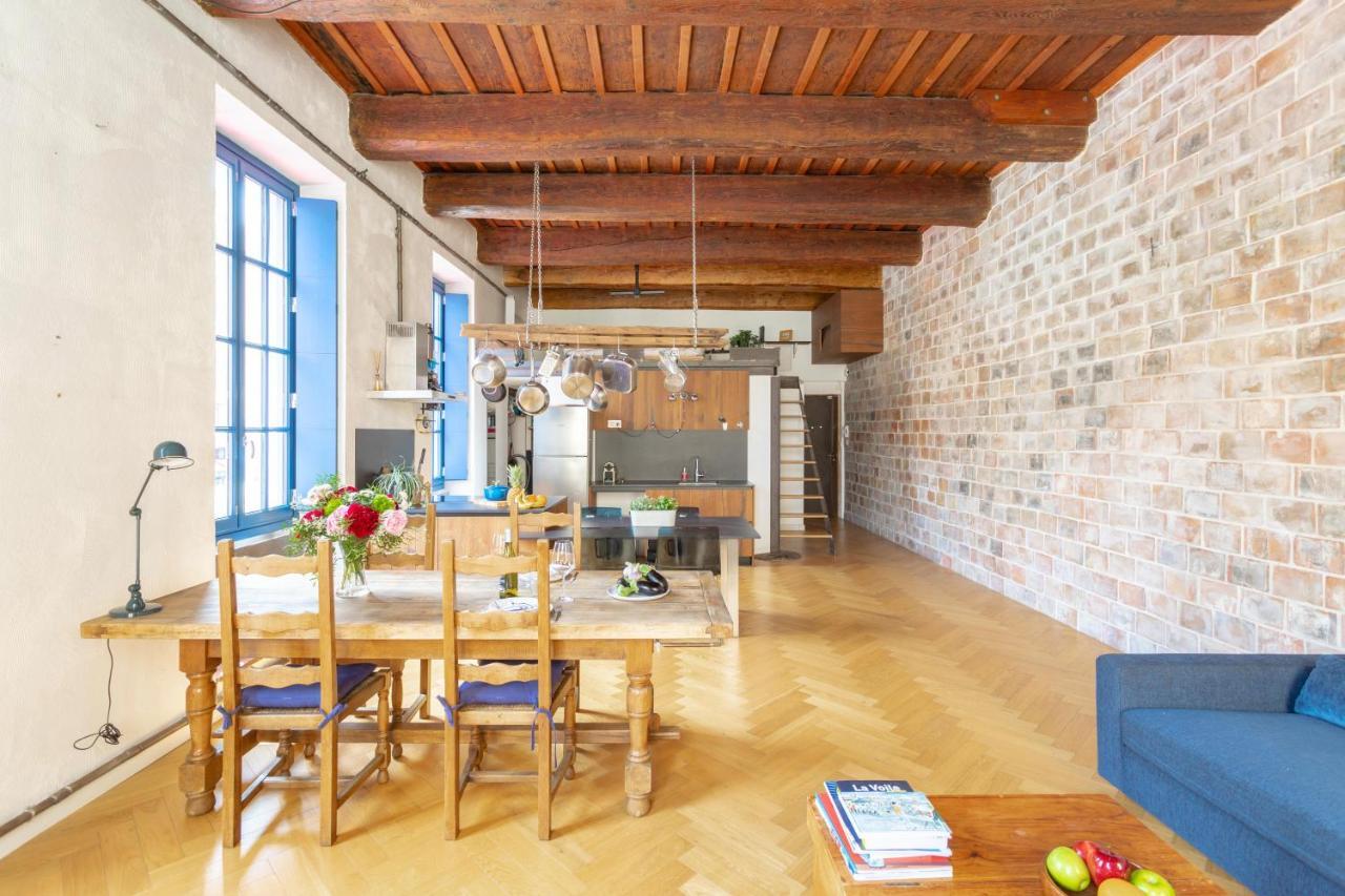 Sunny Stylish Spacious Loft In Old-Port Marsylia Zewnętrze zdjęcie