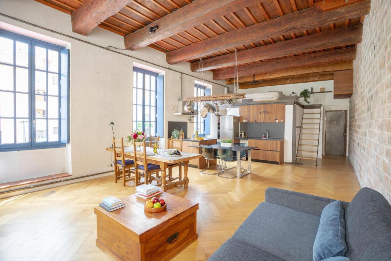 Sunny Stylish Spacious Loft In Old-Port Marsylia Zewnętrze zdjęcie